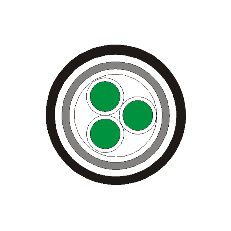 Hög temperaturbeständig tråd och kabel