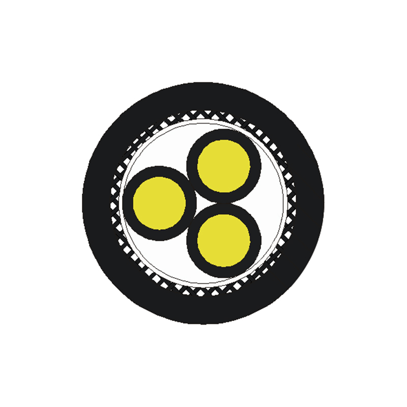 Högtemperaturbeständig kontrollkabel märkspänning upp till och inklusive 0,6/1kV