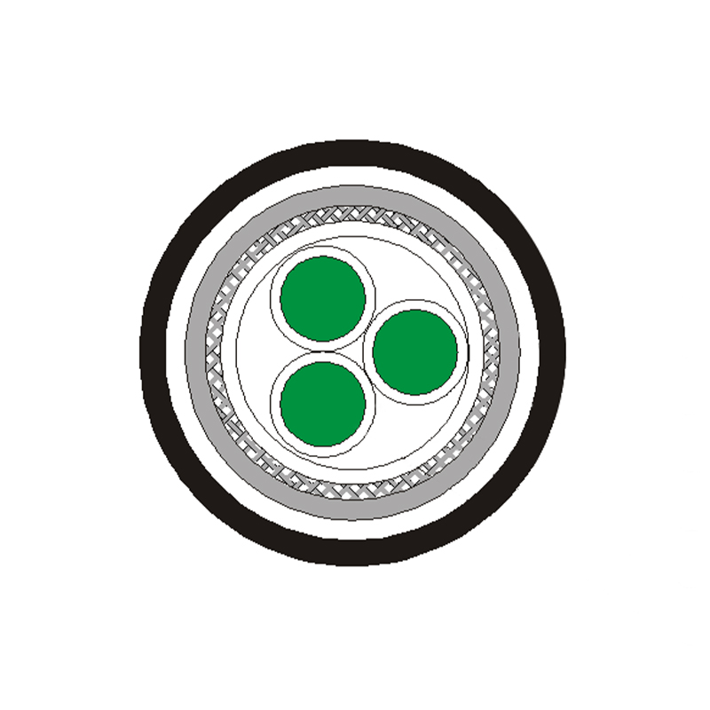 Hög temperaturbeständig tråd och kabel