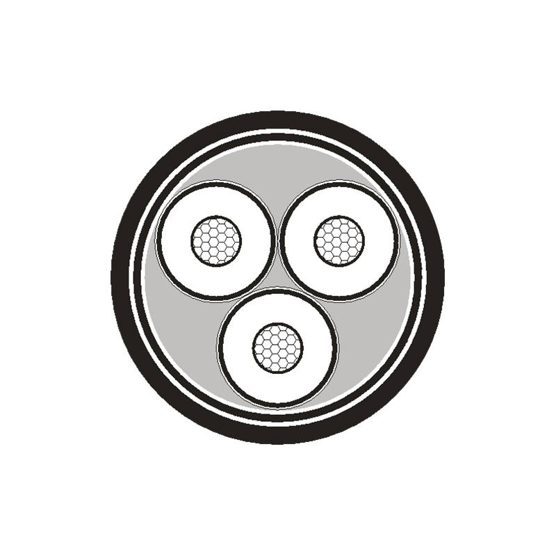 XLPE-isolerad strömkabel för märkspänning 3,6/6kV -26/35kV