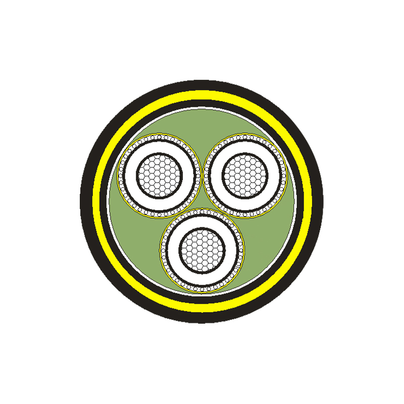 XLPE-isolerad strömkabel för märkspänning 3,6/6kV -26/35kV