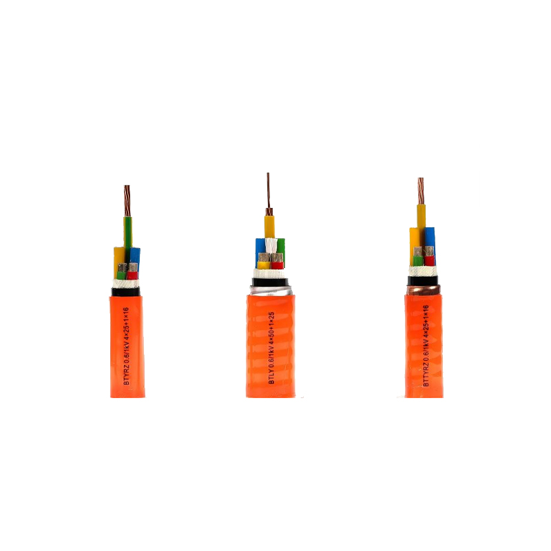 Flexibel brandsäker kabel för märkspänning 0,6/1kV